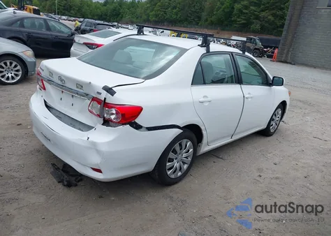 2013 Toyota Corolla Le из США, поврежденный, VIN 2T1BU4EE1DC963395